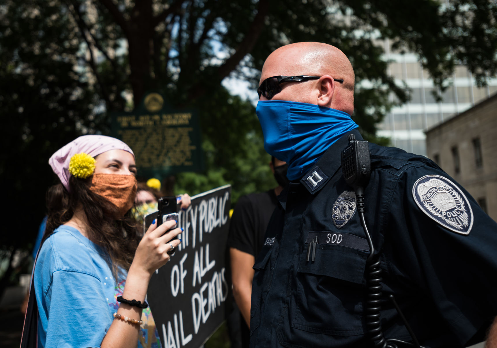 Occupy the Block Winston-Salem Arrests